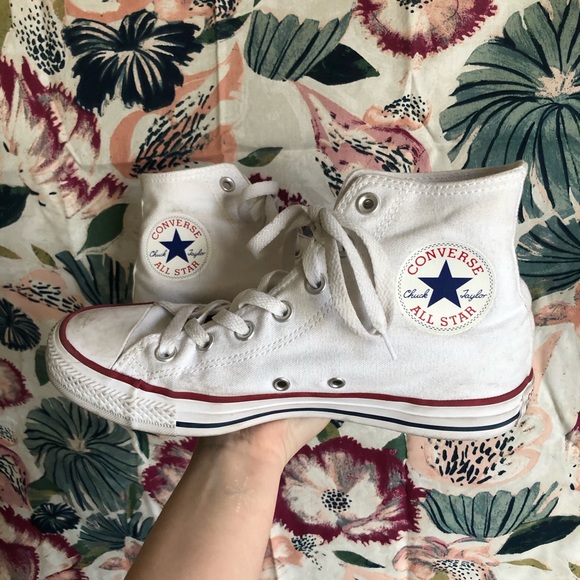 white high top converse - Picture 2 of 6